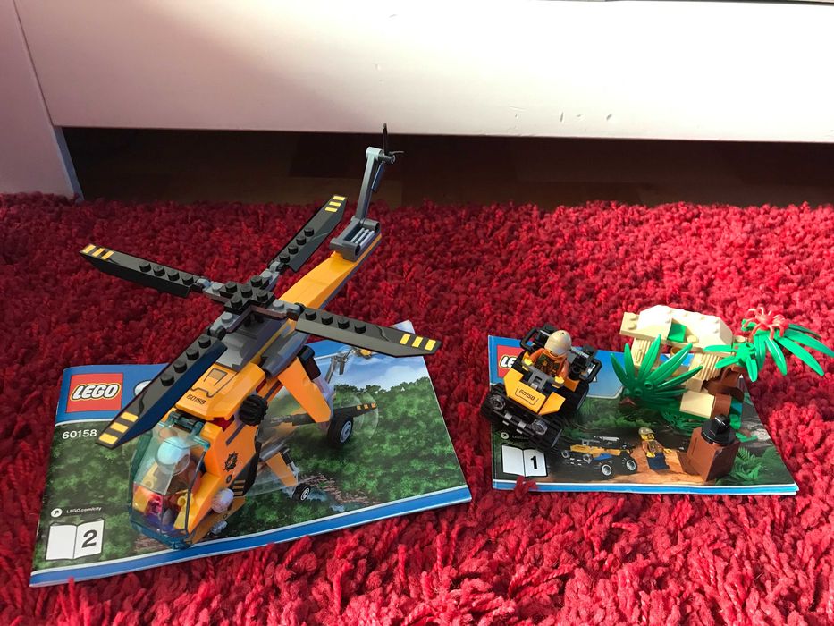 LEGO City 60158 Jungle Helikopter transportowy