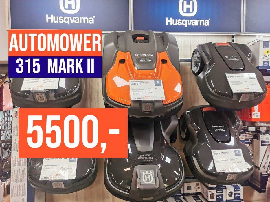 HUSQVARNA Automower 315 Mark II 1500m² Okazja Białogard Raty0% Montaż