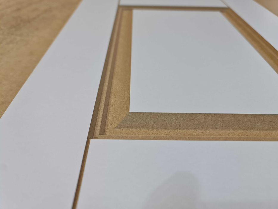 Fronty meblowe frezowane MDF - surowe