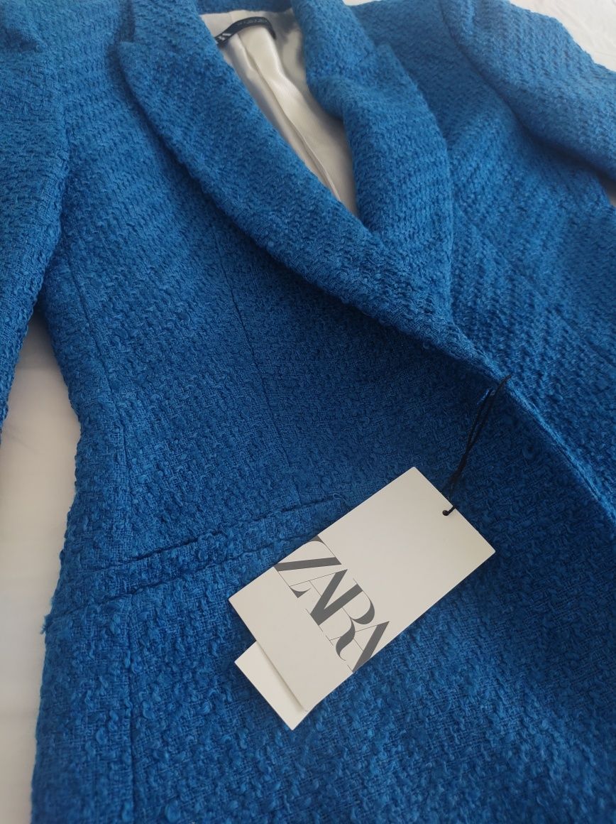 Blazer NOVO Zara azul
