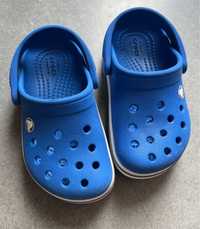 Klapki dziecięce Crocs Classic comfort, niebieskie c7 (23-24) ok.14cm