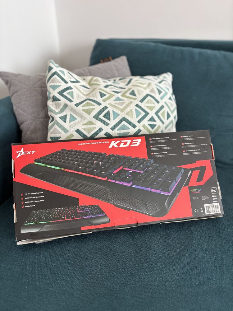 Klawiatura KD3 multicolor led