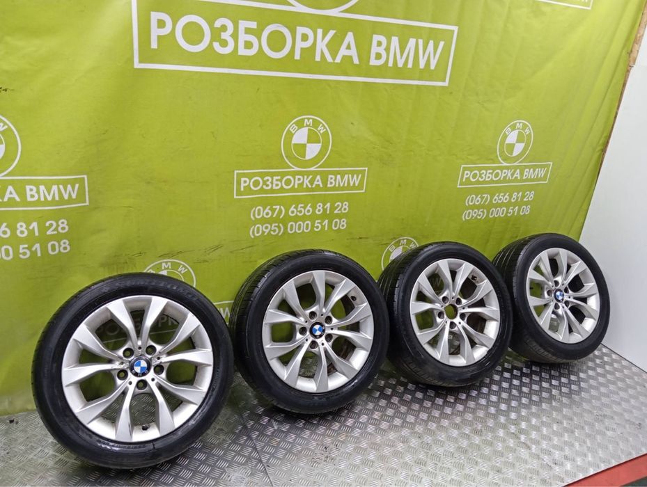 Диски R17 BMW X1 E84 титаны БМВ Х1 Е84 титани колеса діски р17 Разбор
