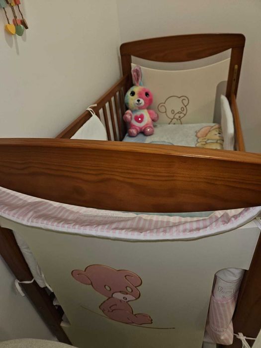 Carrinho e berço bebe