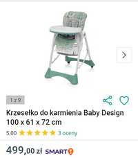 Krzesło do karmienia baby design.