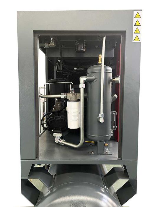 Kompresor śrubowy 2200 l/min 15 KW Falownik Osuszacz Filtry Kupczyk