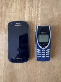 Samaung s3 mini. Nokia 8210.