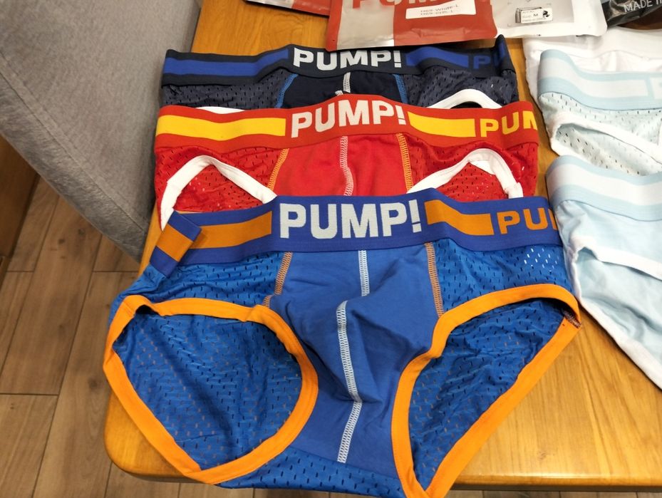 Slipy męskie 9 par pump okazja