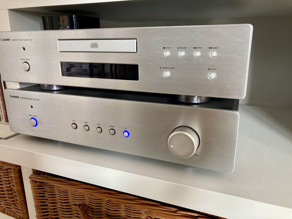 Zestaw wzmacniacz stereo XINDAC A06 + CD XINDAC C06 |  Poznań