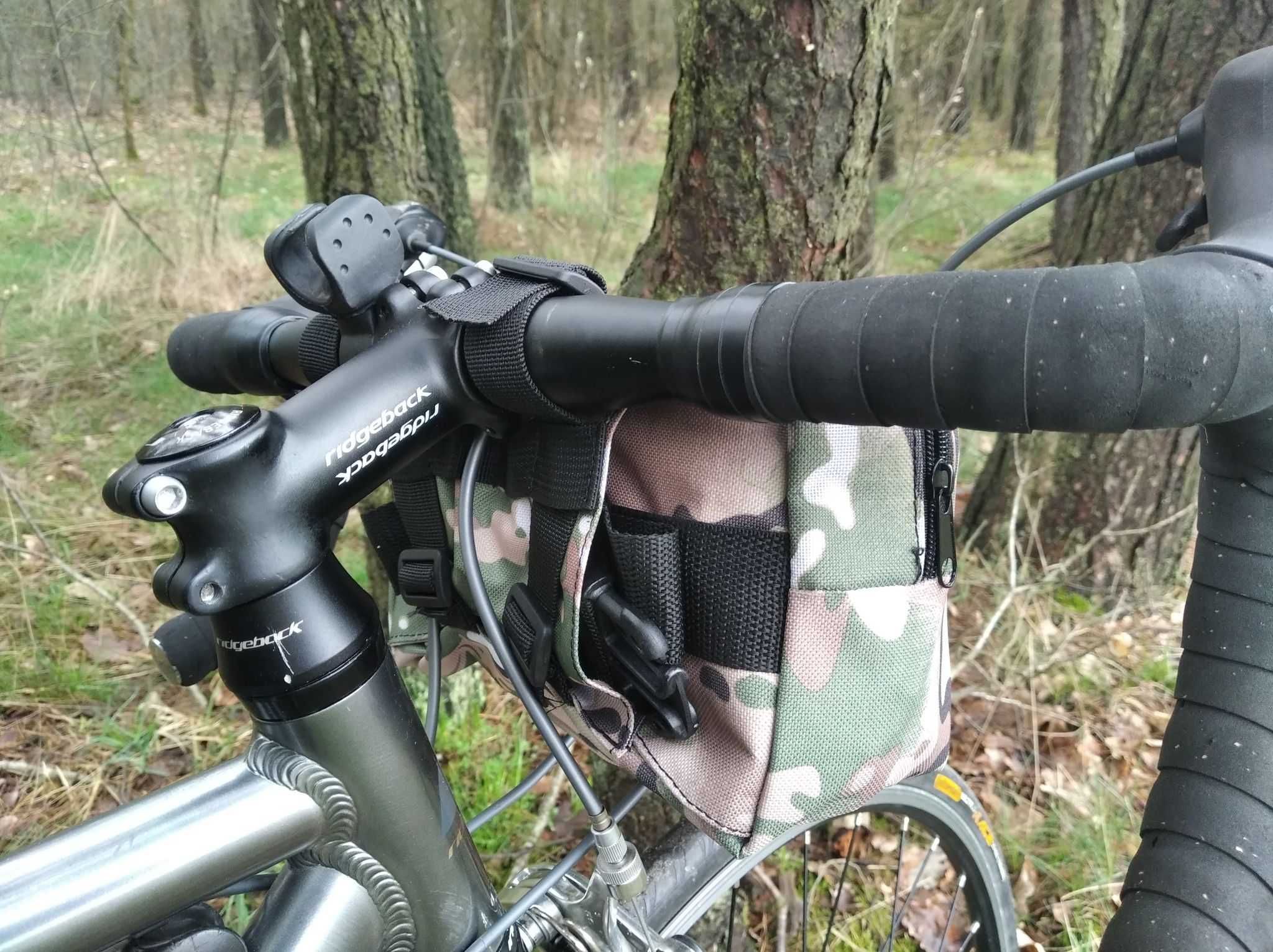 duża torba na kierownice / nerka bikepacking