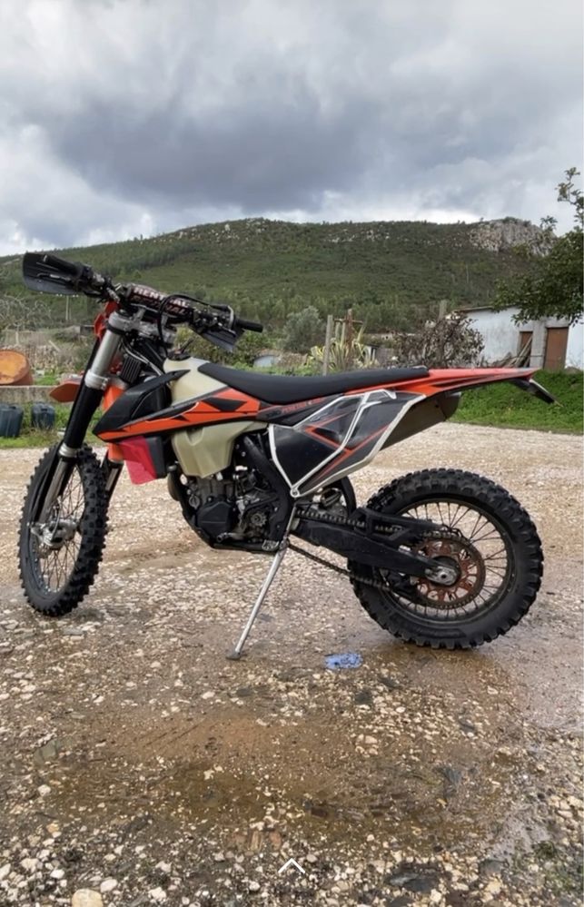 Ktm exc 450 com 140 h