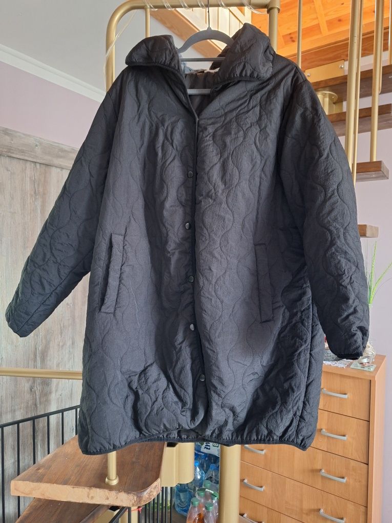 Kurtka pikowana przejściowa plus size 48-52
