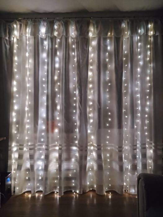 Світлодіодна гірлянда Штора 360 led 3х3м (тепло білий світ)