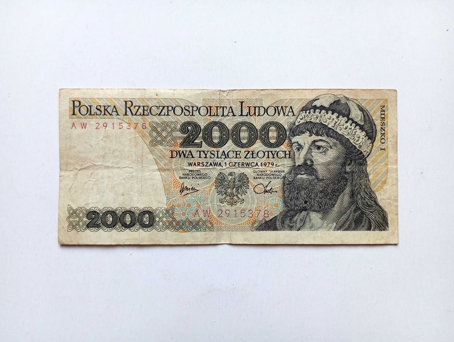 2000 zł 1979  -  AW  -