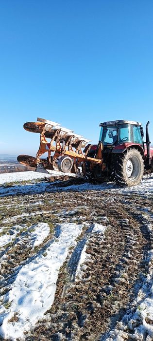 Pług obrotowy Huard Master 100 4 skiby obrotowy z przedpłużkami