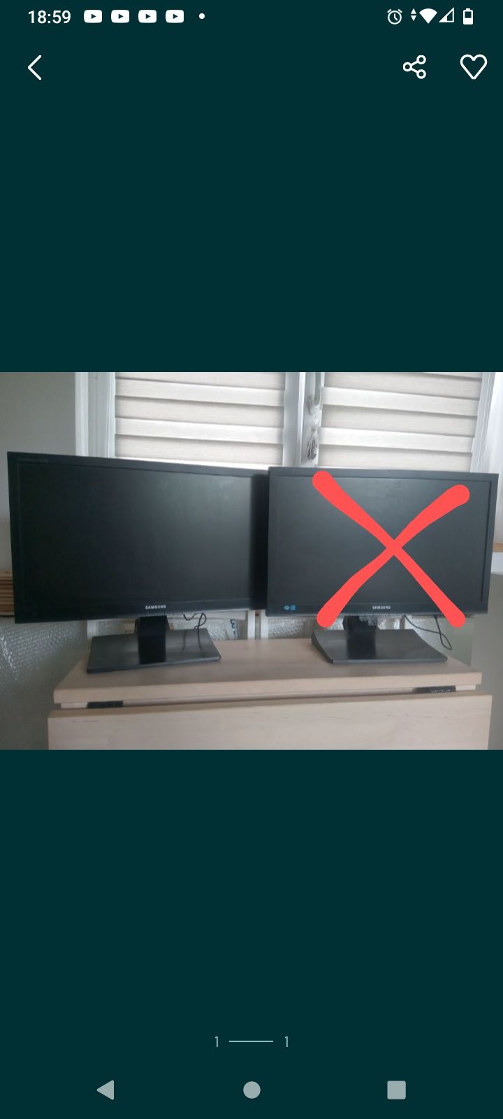 monitor samsung ls22a200