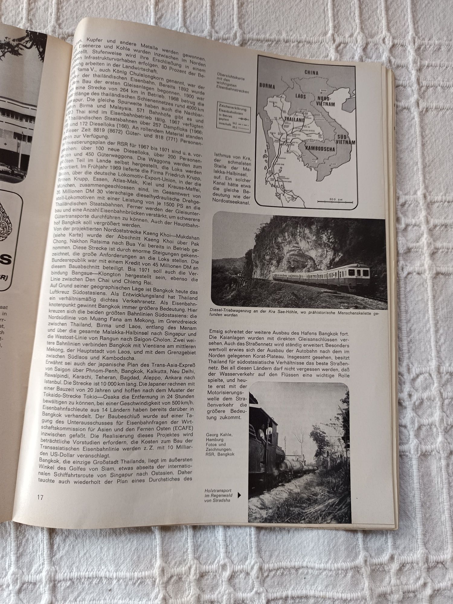 Revista alemã de comboios"Marklin Magasin" 1-70.