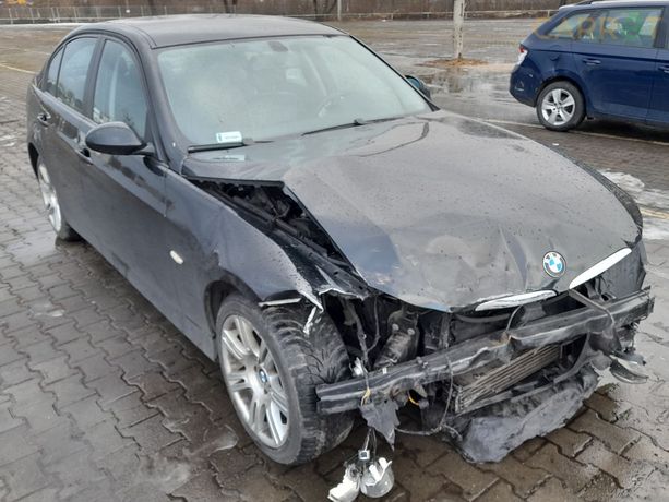 BMW E90 318D części do naprawy gratis !!!  skóra, niski przebieg