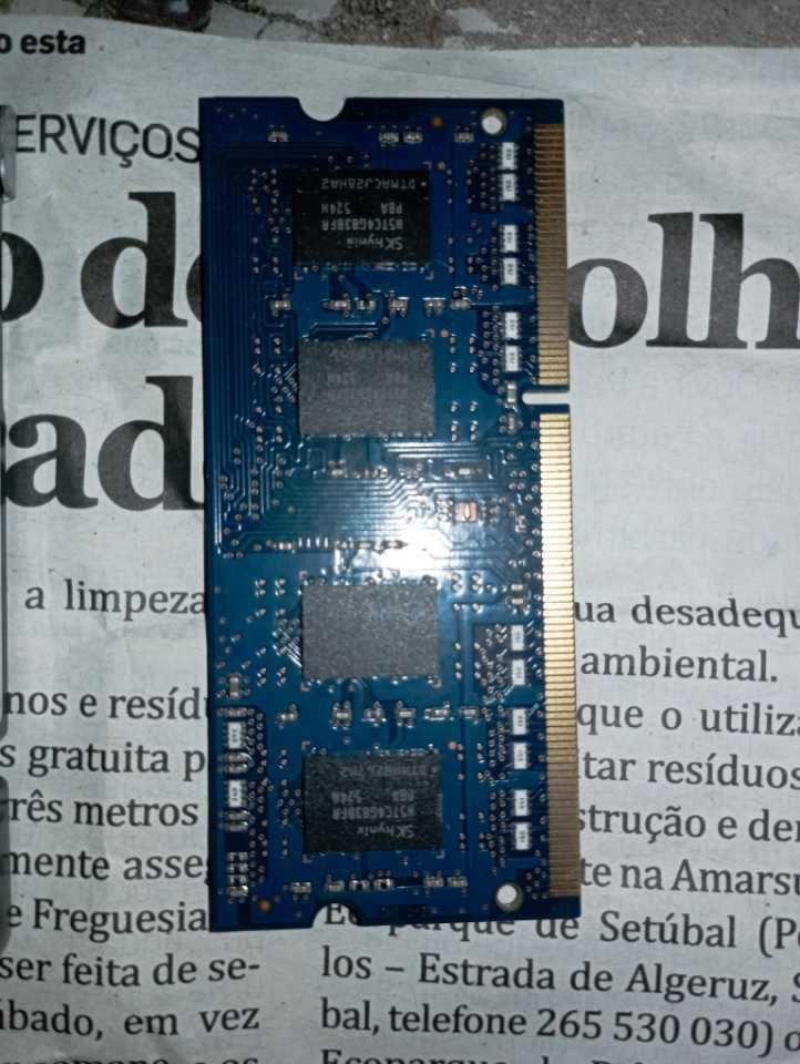 Memória de computador portátil 4 gigas Hynix