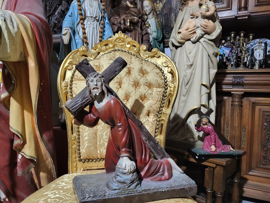 Pan Jezus Dźwigający krzyż Droga krzyżowa Kalwaria