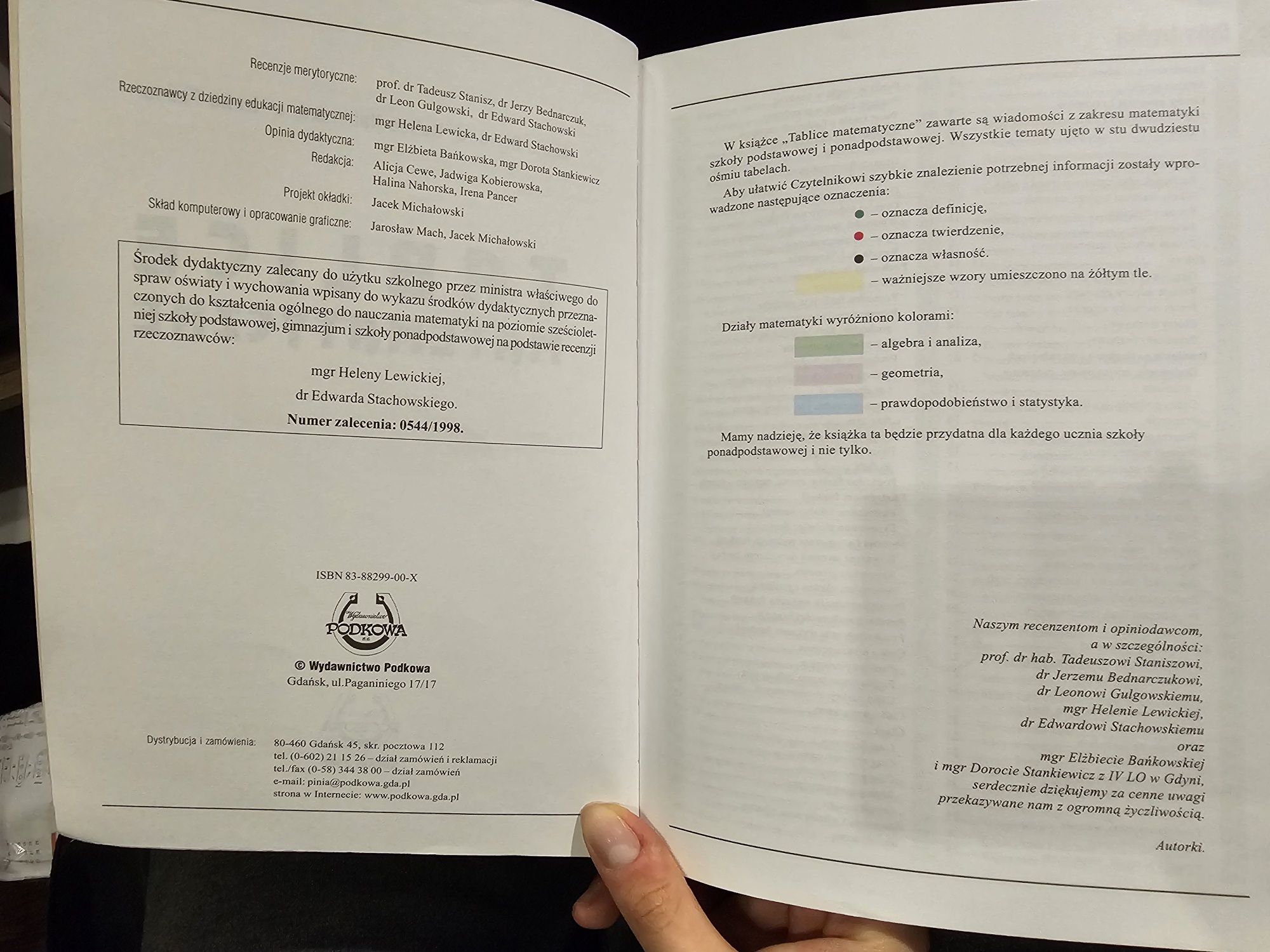 Tablice matematyczne