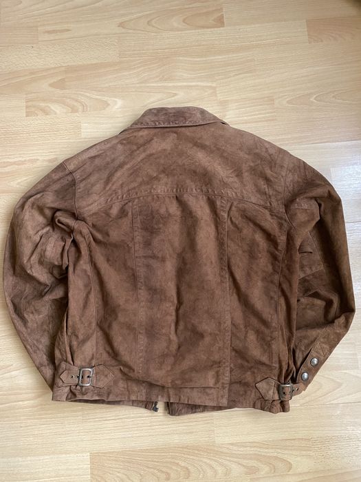 Куртка кожаная (нубук)  винтаж германия