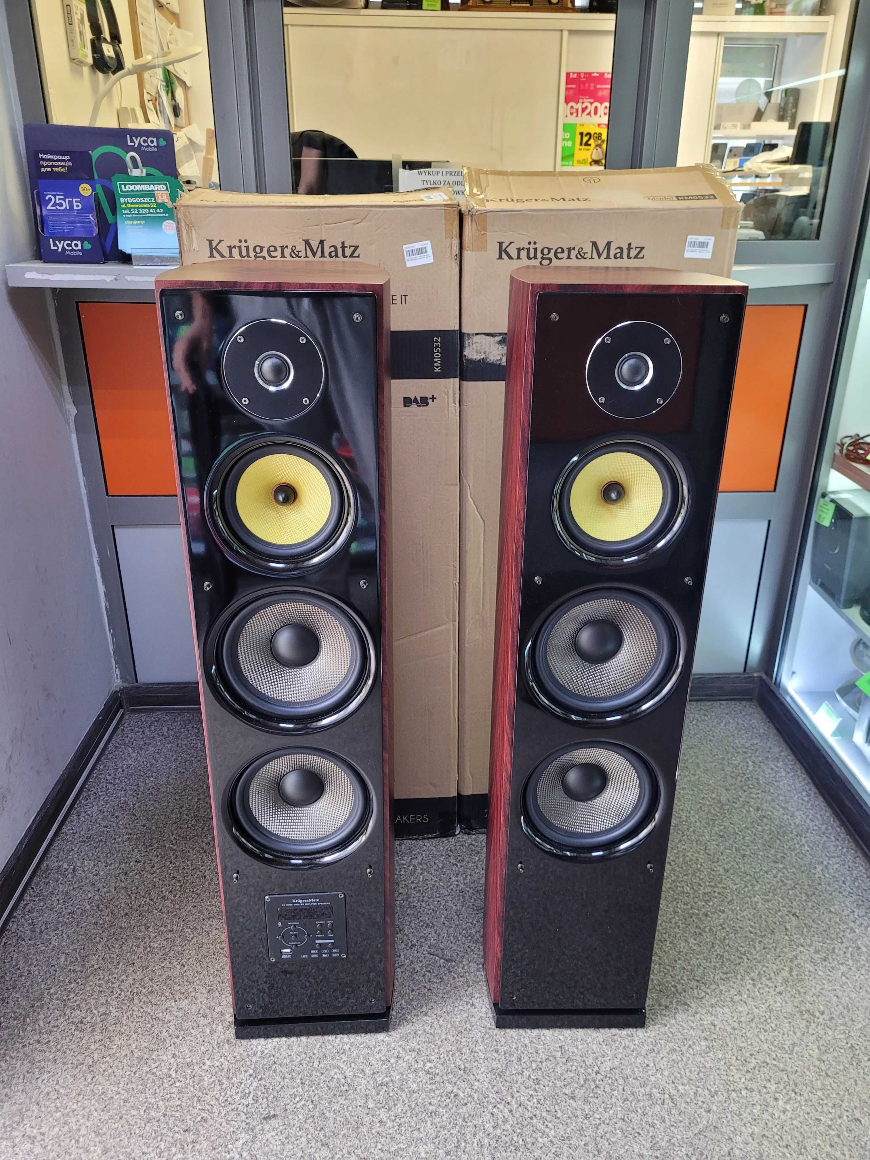 Kolumny stereo Kruger&Matz destiny 2.0 (obsługa bt)