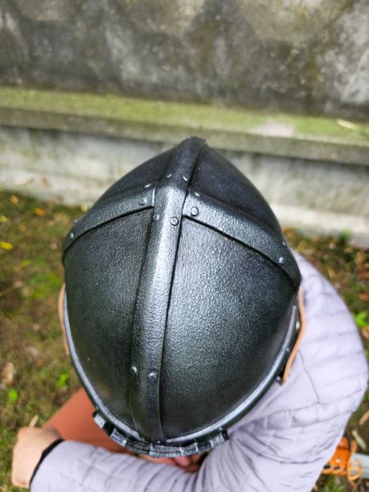 Норманський Шолом (назальний шолом) косплей Ева Фоам