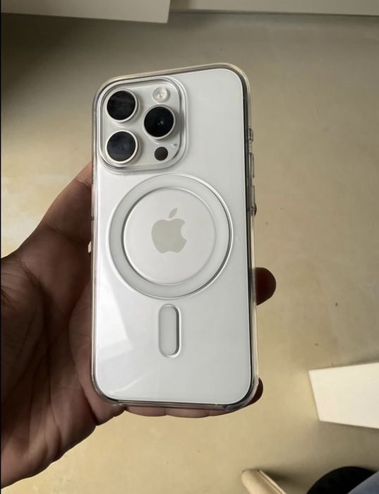 iphone 15 pro 256gb white titanium