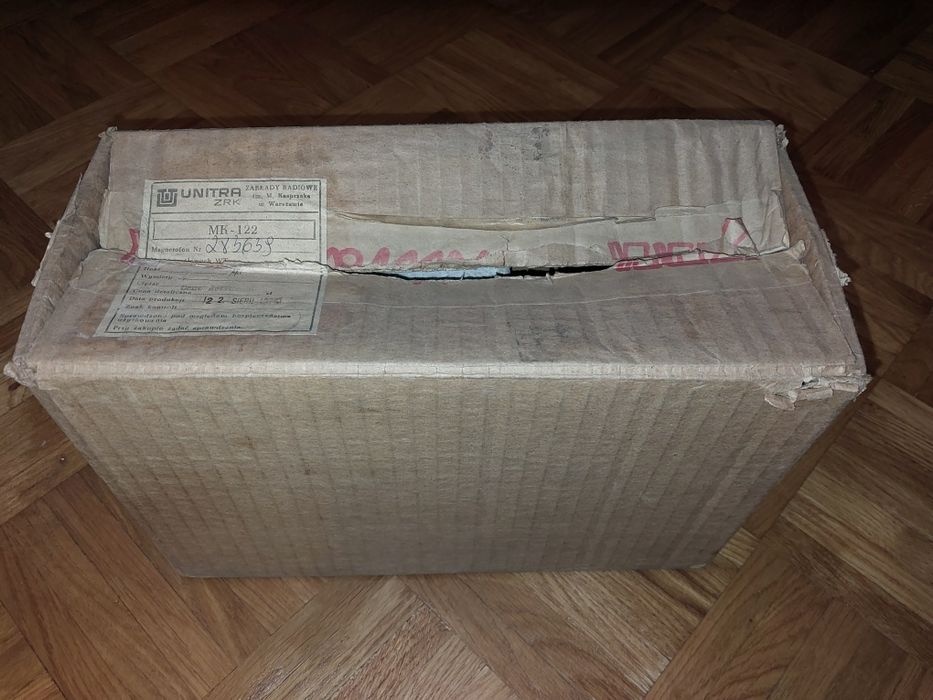 Magnetofon kasetowy MK 122 unitra zrk