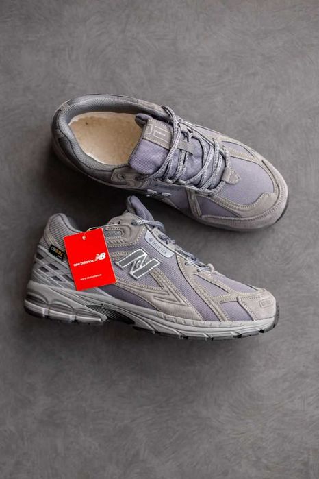 Мужские зимние кроссовки с мехом New Balance 1906R "Grey Cordura"