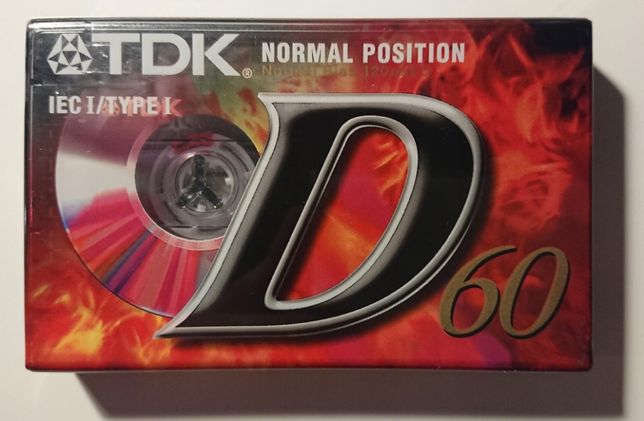 Аудио кассеты TDK D60 пр-во Европа