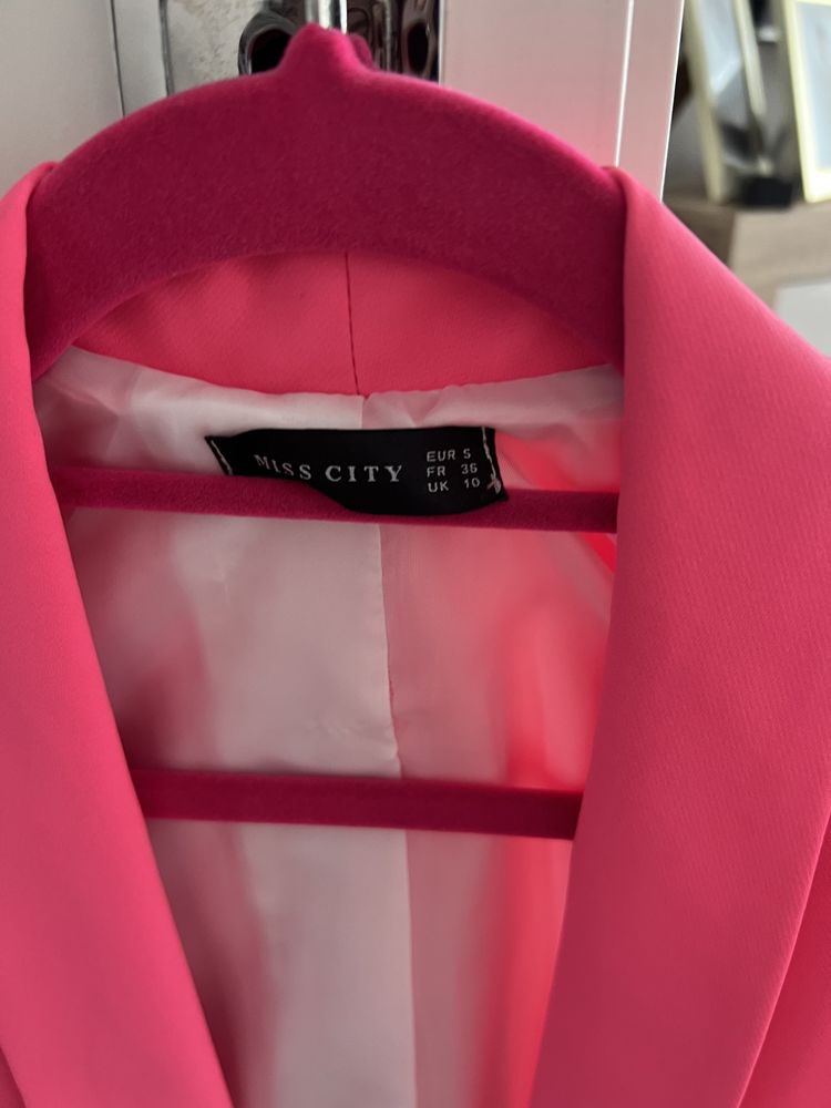 Marynarka nowa roz M róż neon