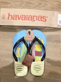 Havaianas Simpsons Blue/Black - EUR 41/42 - Novo!