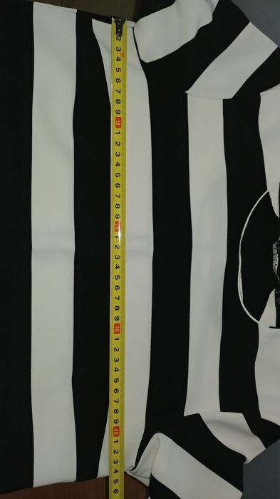 38 M esmara bluzka w pasy beżowo-czarna