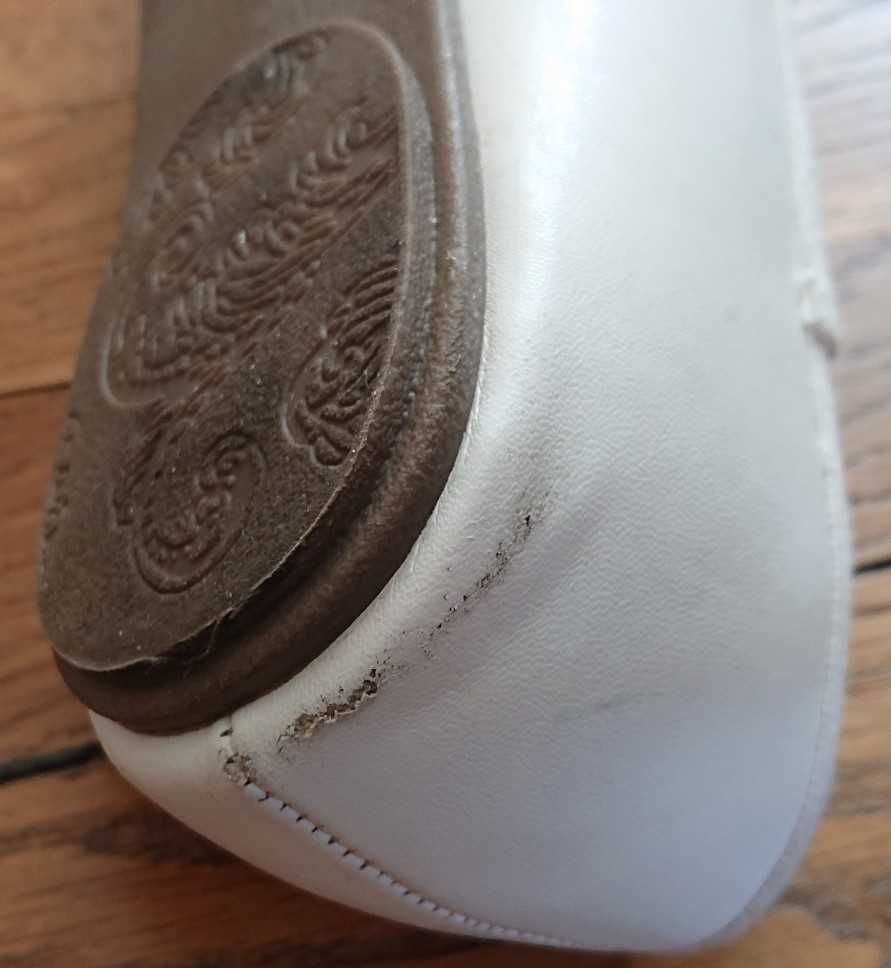Buty balerinki białe GRACELAND rozmiar 38