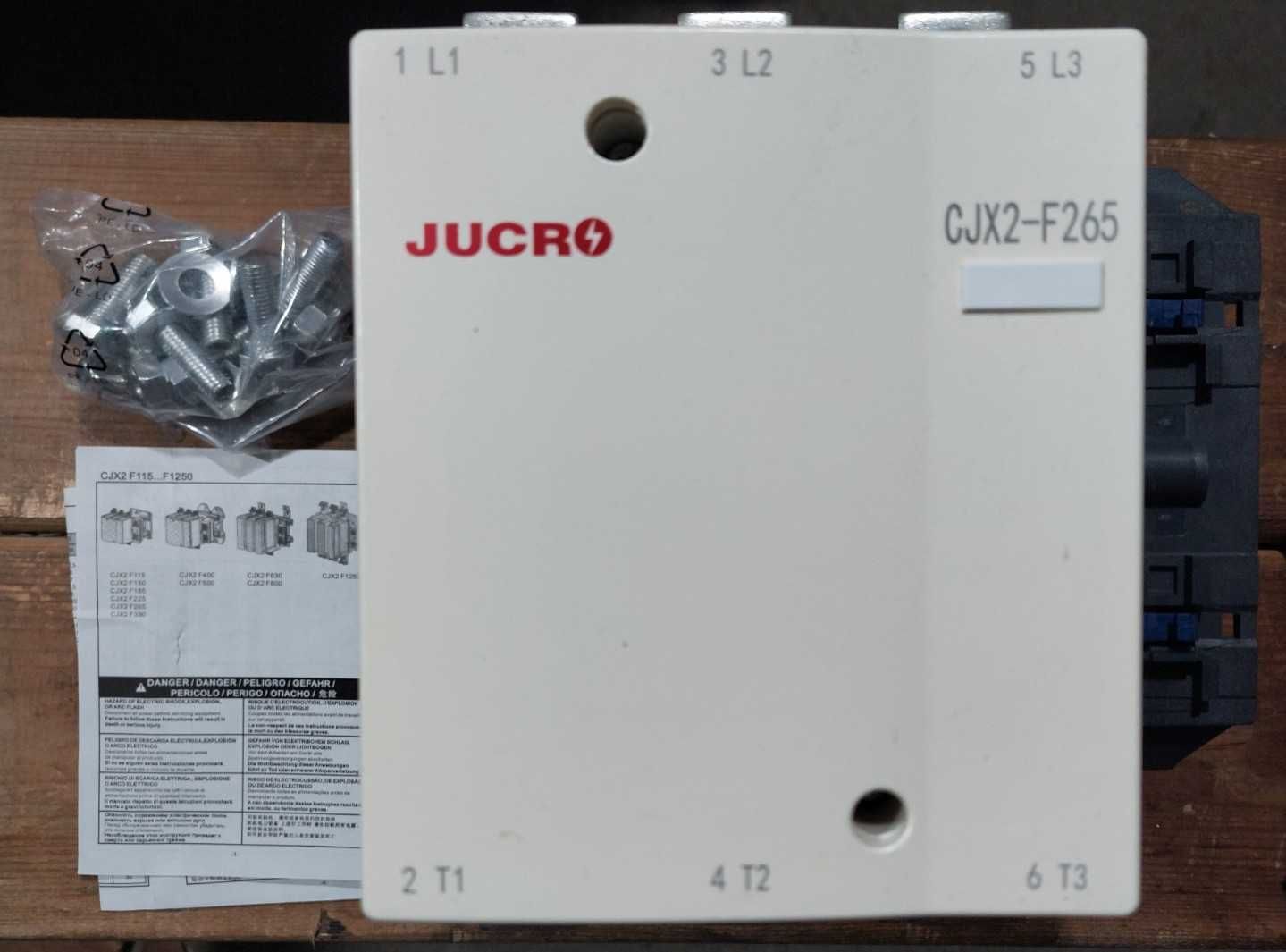 Контактор CJX2-F265 110В 265А (NC2-265, КТИ-5265 265А)