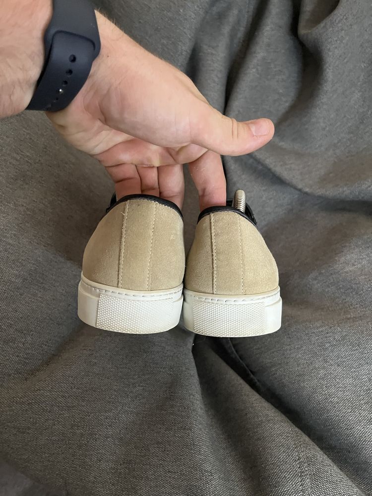 Кросівки BALMAIN PARIS SLIP-ONS 43 27.5 сліпони бальман кеди оригінал