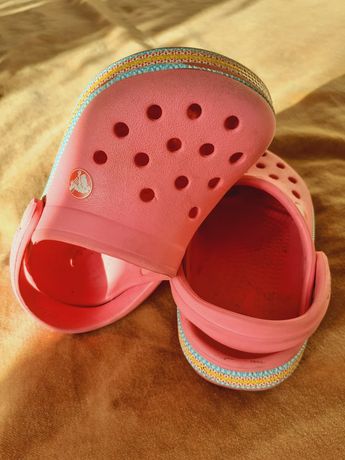 Buty sandały Crocs dziecięce, dziewczynka rozmiar C6 (22-23)