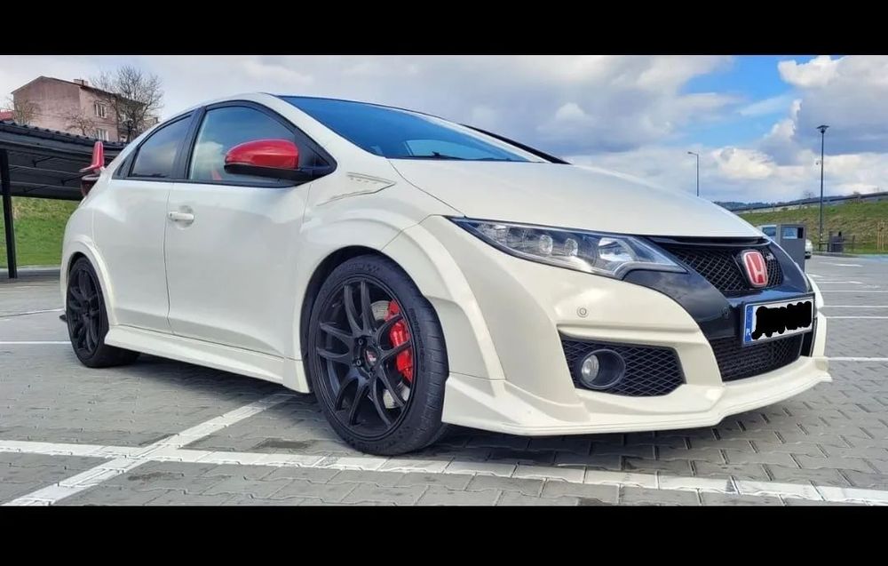Honda Civic TypeR GT Championship White, 310+KM, downpipe, wydech, stożkowy filtr