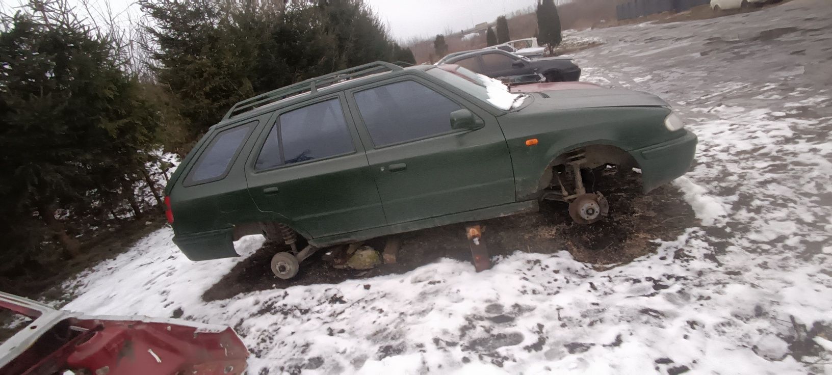 Фара капот бампер крило Шкода Фелиция 1998 рік 1.6 mpi