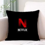 Capa de Almofada Decorativa Netflix – Luxo e Estilo para a Sua Sala