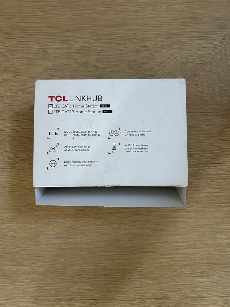 Router TCL HH63V1 na kartę SIM