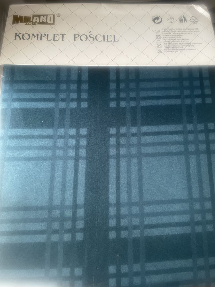 Nowy komplet pościeli 160/200 z prześcieradłem