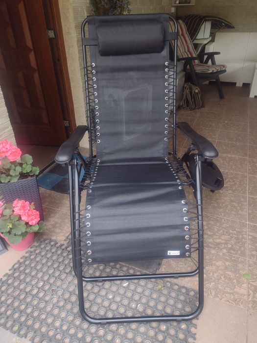 leżak ogrodowy, plażowy składany -nowy