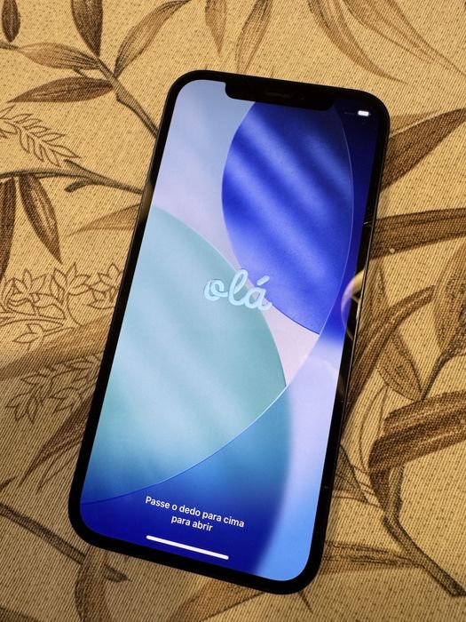 iPhone 12 128GB preto impecável como novo