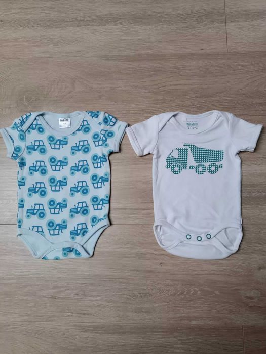 Body krótki rękaw x2 traktory wywrotka 'BeKids' 'VRS' 56