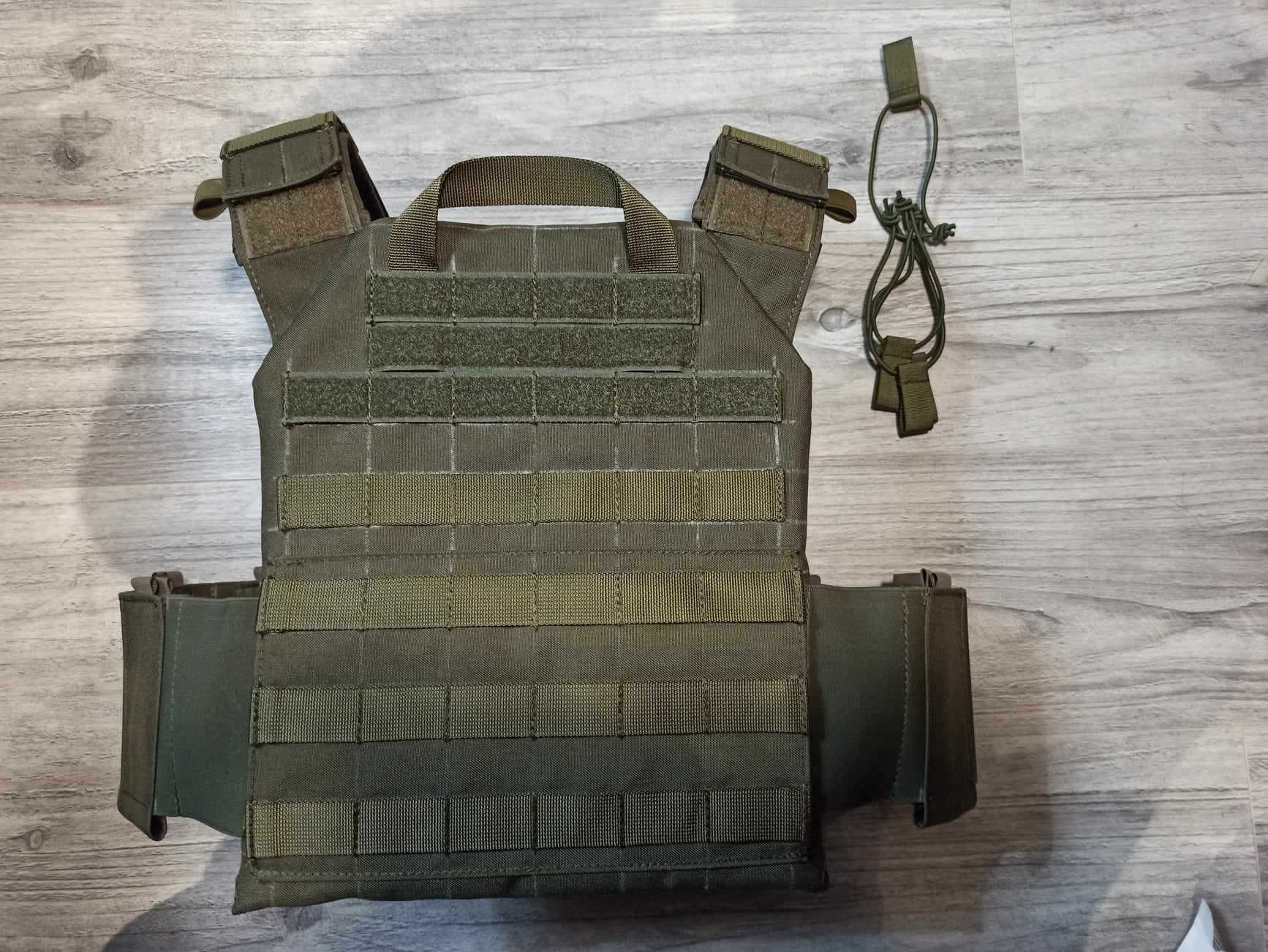 Kamizelka Taktyczna Plate Carrier Ranger green Sapi M Elastyczne Boki