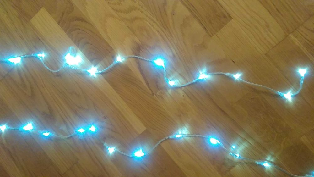 Гирлянда Штора 3 х 3 м Белая, 320 Led