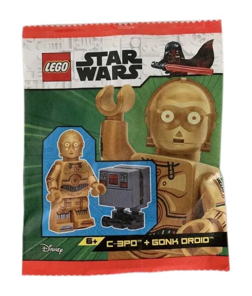 LEGO Star Wars Polybag -C-3PO and Gonk Droid #912310 klocki zestaw